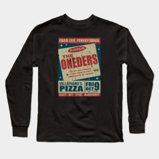 VINTAGE - the oneders villapianos pizza Long Sleeve T-Shirt